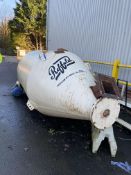 (KDM) Reffold LIVE BIN/ VERTICAL FOUNTAIN MIXER, 1.7m dia. x 3.8m deep, with two side discharge