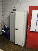 (KDM) Double Door Steel Cabinet & Contents (located Ringstead Mill, NN14 4BX)Please read the