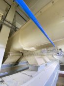 (AG-ENG) Guttridge TWIN approx. 400mm dia. HOPPER DISCHARGE CONVEYOR, year of manufacture 2016,