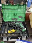 (SRL) Hitachi DH26PX Portable Electric Rotary Hammer Drill, serial no. CD60733, with carry case (
