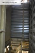 (KDM) SEVEN COMPARTMENT x 30 tonne CELL (wheat cap.) BOLTED SECTIONAL PROFILED GALVANISED STEEL