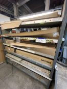 (SRL) Fluorescent Lights, on one rack (racking excluded) (located Islip Site, NN14 3JW)Please read