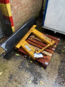 (KDM) BFS Fork Truck Snow Plough Attachment (behind Weighbridge Office) (located Ringstead Mill,