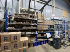 (AG-ENG) Three Bay Multi-Tier Rack, approx. 5.7m x 400mm x 2.5m high (contents excluded) (located