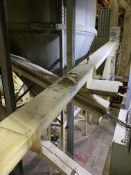 (AG-ENG) Guttridge 300mm Inclined Screw Conveyor, serial no. 585858-5-1 C5, year of manufacture