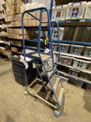 (SRL) Four Tier Mobile Warehouse Ladder (located Islip Site, NN14 3JW) (Please note this lot is