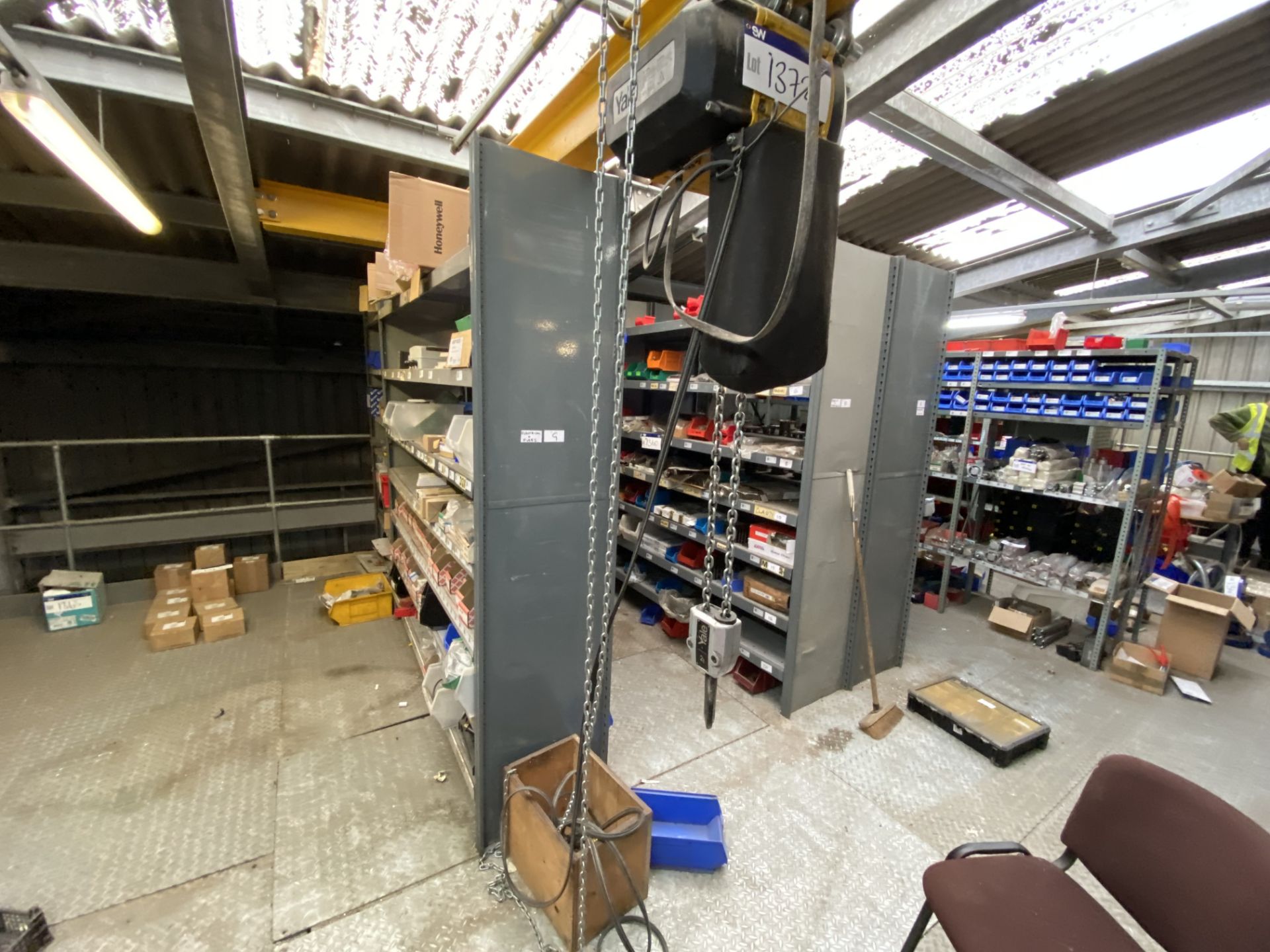 (SRL) The Mainly Angle Steel Racking Throughout Upper Stores Areas, in Engineer’s Shop (contents - Image 4 of 8