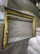 (AG-ENG) Rapid Roll Door, approx. 4.1m wide x 3.5m high (not in use – known to require attention),