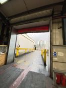 (AG-ENG) High Speed Door, approx. 4m x 4.2m high, with control panel (at rear of end warehouse),