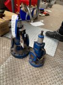 (SRL) Two Spirax Sarco Steam Regulator Units, one x DP27EDM40 and one x DP27DN20 (located Islip