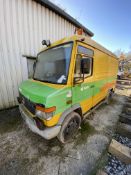 Mercedes-Benz 815D 4x2 LHD ROAD RAIL VAN, date first registered 06/07/2005, indicated km 307,212 (at