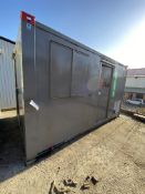 Eco-Cabin 12V Welfare/ Mess Room Cabin, with fitted diesel generator and solar panels on roof,