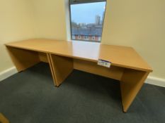 Two Desk UnitsPlease read the following important notes:- ***Overseas buyers - All lots are sold