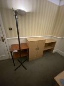 Double Door Cupboard, with bookcase, telephone table and hat & coat standPlease read the following