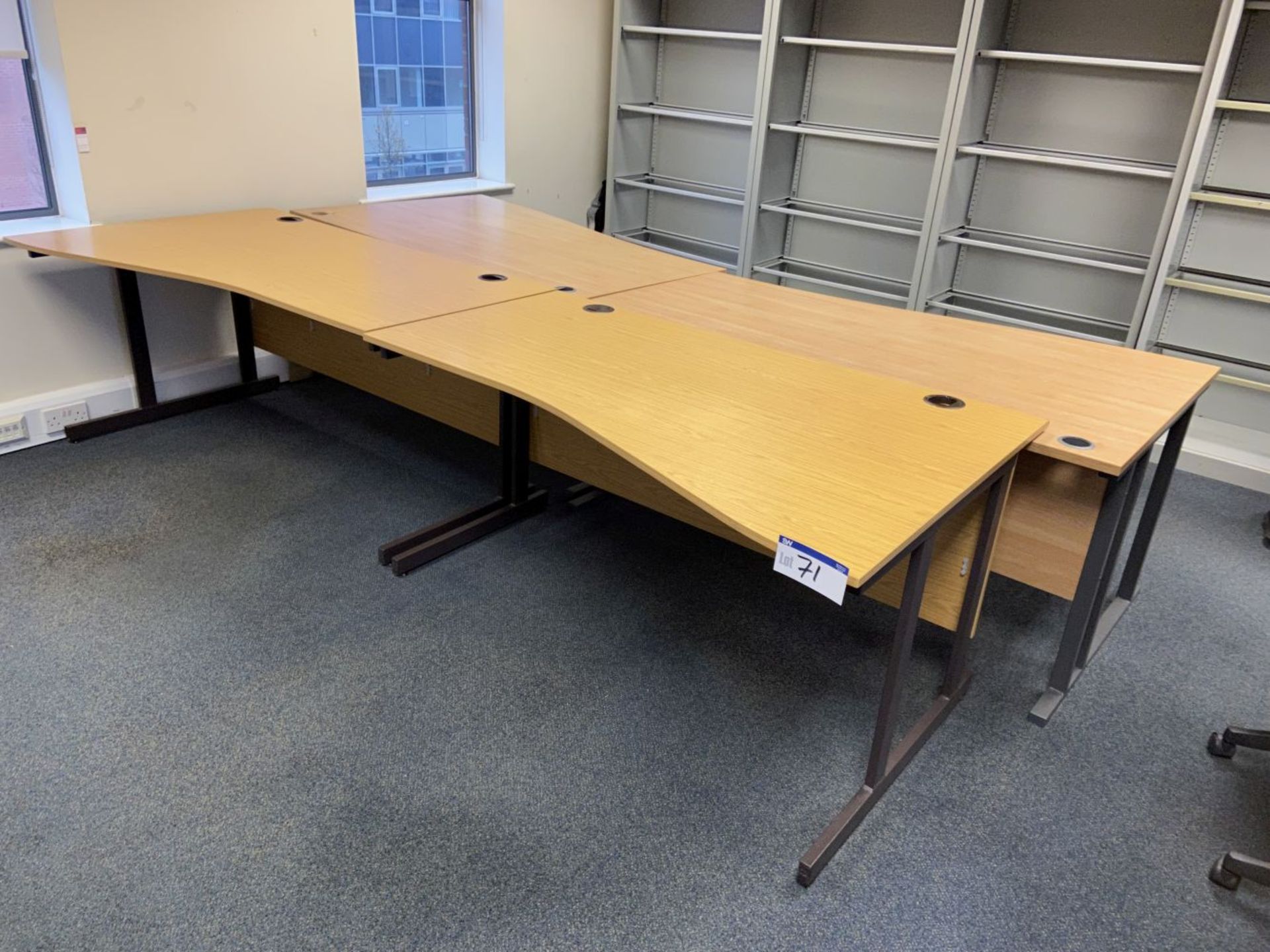 Four DesksPlease read the following important notes:- ***Overseas buyers - All lots are sold Ex