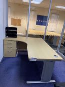 Desk, with multi-drawer pedestalPlease read the following important notes:- ***Overseas buyers - All