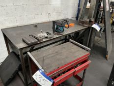 Steel Framed Bench, with fitted 4½in. bench vicePlease read the following important notes:- ***