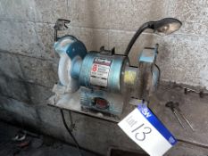 Clarke CBG8370 LW 8in. Double Ended Bench Grinder, 230V, with fitted lampPlease read the following