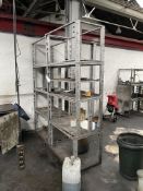 16 Steel Framed Rack/ Shelving Units, each approx. 1.65m x 600mm x 600mmPlease read the following