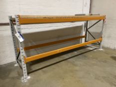 Single Bay Two Tier Pallet Rack, approx. 3.5m wide