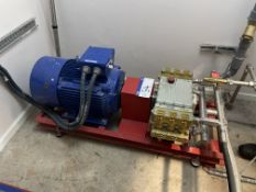 iDROMECCANICA C2233 FIRE SUPPRESSION PUMP, with electric motor drive, steel base plate (piping
