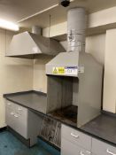 Two Fume Extraction Cabinets, with fume extraction