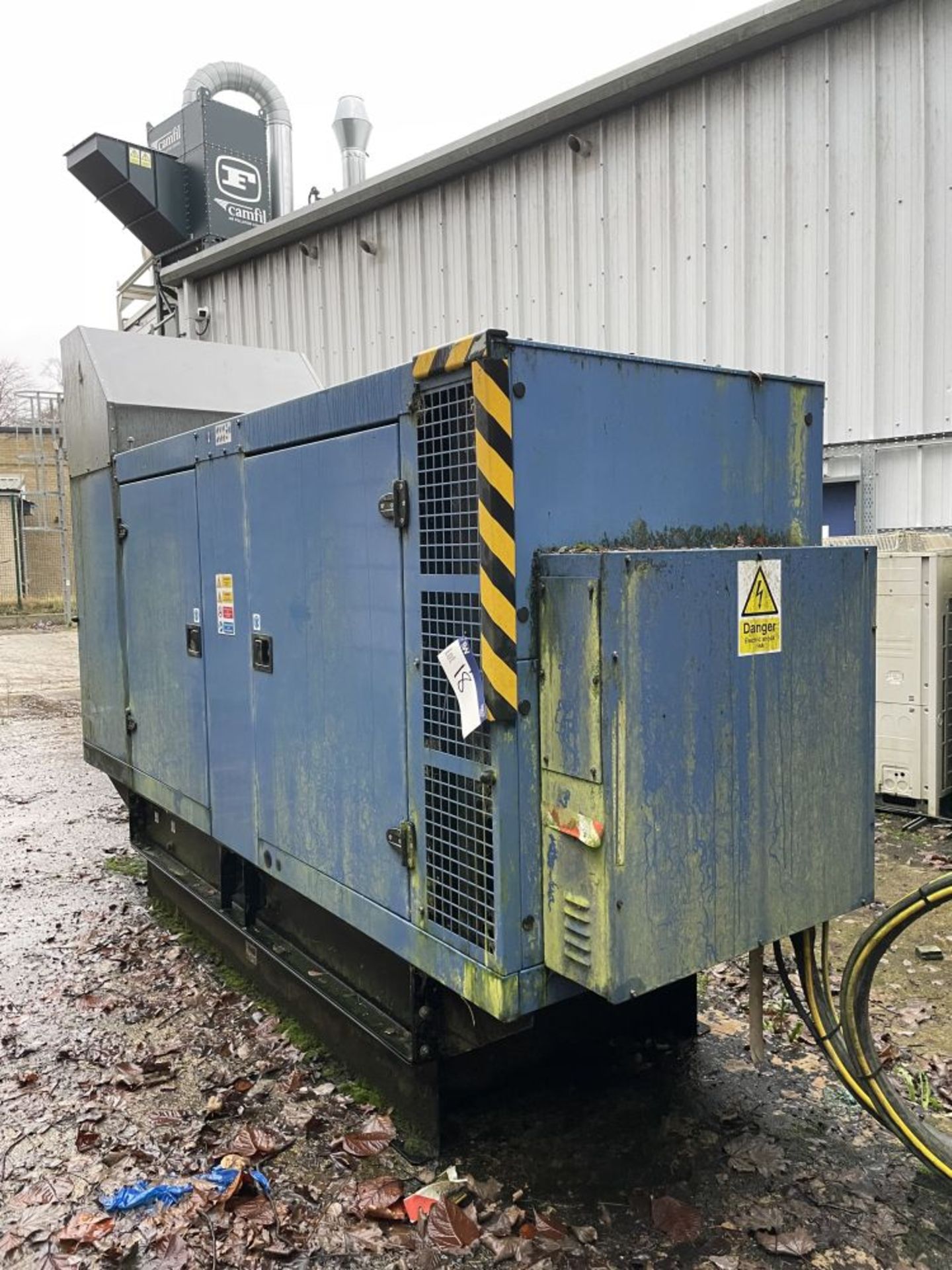 SDMO J200K 200 KVA STANDBY GENERATOR, serial no. J