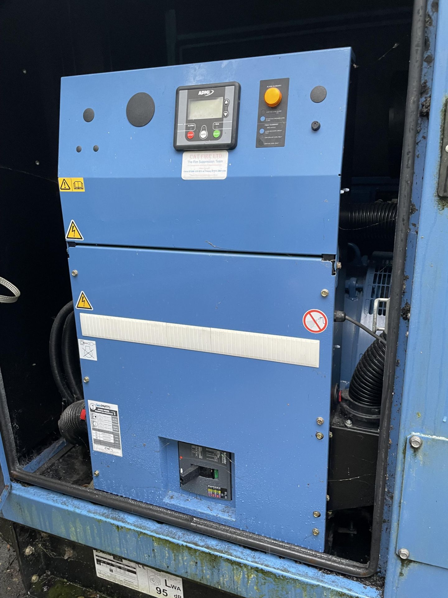 SDMO J200K 200 KVA STANDBY GENERATOR, serial no. J - Image 5 of 13