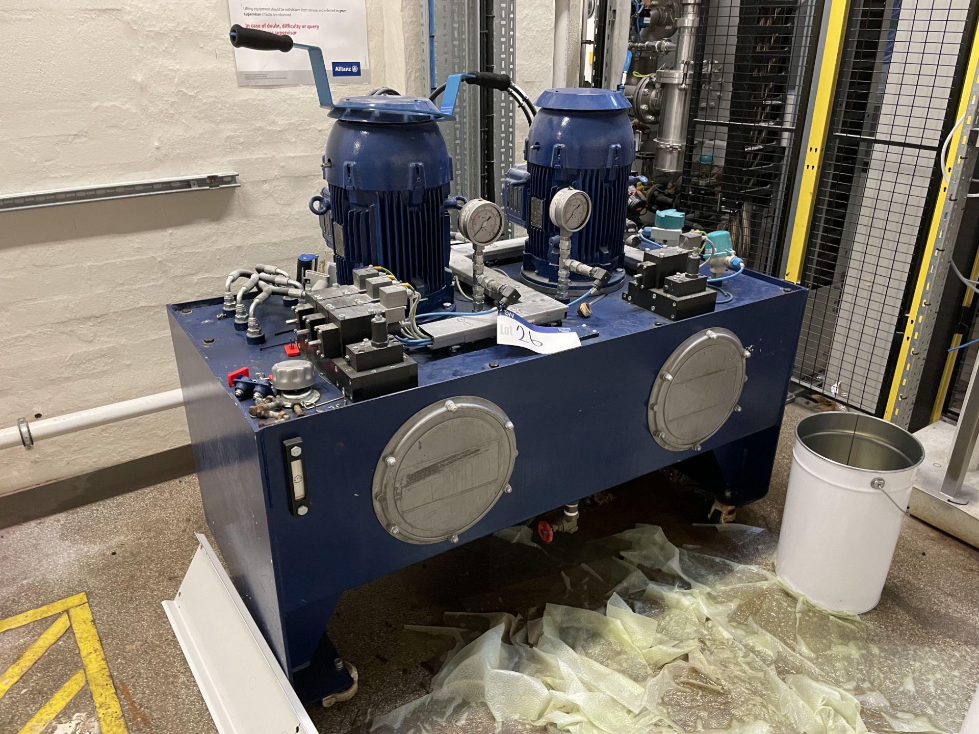 Twin Electro Hydraulic Power Pack, each pump with - Image 2 of 2