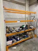 Single Bay Four Tier Pallet Rack, approx. 2.9m x 6