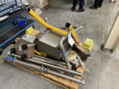 Assorted Equipment, on pallet, including stainless