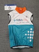 Men's Large Milltag Cycling Gilet, Branded Fitbit Fitty, 100% PolyesterPlease read the following