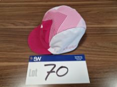 Pink Milltag Cycling Cap, Branded LFGSS, 65% Polyester 35% CottonPlease read the following important