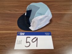 Blue Milltag Cycling Cap, Branded LFGSS, 65% Polyester 35% CottonPlease read the following important