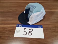 Blue Milltag Cycling Cap, Branded LFGSS, 65% Polyester 35% CottonPlease read the following important