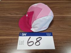 Pink Milltag Cycling Cap, Branded LFGSS, 65% Polyester 35% CottonPlease read the following important