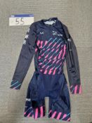 Women's Small Milltag Cycling Skin, Branded Ronde Works Racing, 80% Polyester 20% ElastanePlease