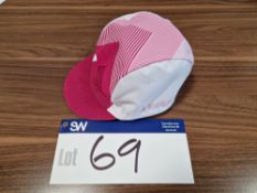 Pink Milltag Cycling Cap, Branded LFGSS, 65% Polyester 35% CottonPlease read the following important