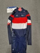 Men's Large Milltag Cycling Skin, Branded Nice Brew Racing, 805 Polyester 20% ElastanePlease read