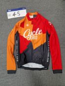 Youth's 10-11 Milltag Cycling Jacket, Branded Cycle 360, 100% PolyesterPlease read the following