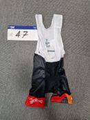 Youth's 4-5 Milltag Cycling Bib, Branded Cycle 360, 180% Polyester 20% ElastanePlease read the