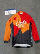Youth's 11-12 Milltag Cycling Jacket, Branded Cycle 360, 100% PolyesterPlease read the following