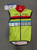 Men's Extra Extra Small Milltag Cycling Gilet, Branded Legal & General, 80% Polyester 15% Elastane