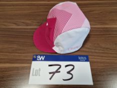 Pink Milltag Cycling Cap, Branded LFGSS, 65% Polyester 35% CottonPlease read the following important