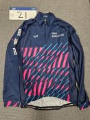 Women's Large Milltag Cycling Jacket, Branded Ronde Works Racing, 100% PolyesterPlease read the