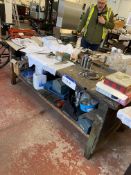 Timber Bench, approx. 240mm x 700mm (contents excluded)Please read the following important
