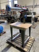 OMGA RN600 Radial Arm Saw, serial no. 03 271395, year of manufacture 2000, 350mm max., 400V, with