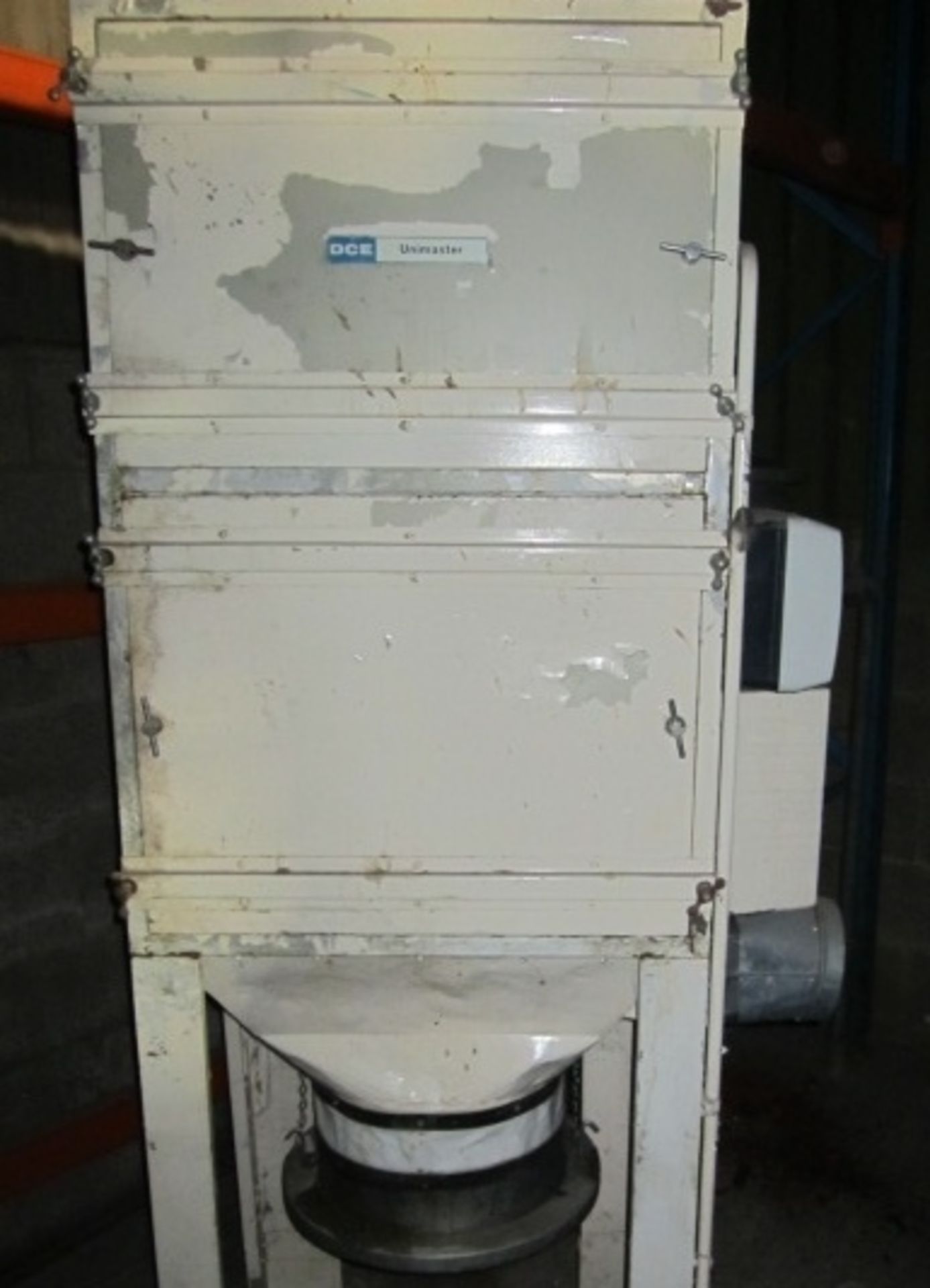 DCE UMA154 Mild Steel Dust Unit, complete with bags, bucket and shaker control unit, loading free of - Image 2 of 3