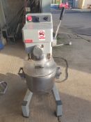 Crypto-Peerless EM-30 Planetry Food Mixer, all stainless steel contact parts, complete with a fan