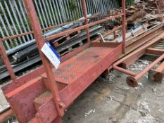 Quantity of Steel RSJ, Box Section and Gantry, lift out charge £50, lot located in Bury St